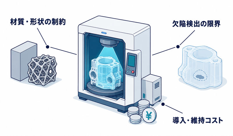 非破壊検査のデメリット